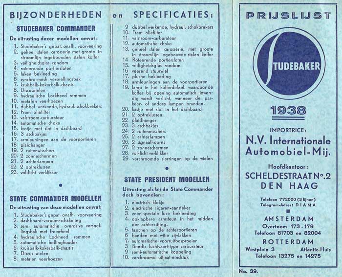 prijslijst Studebaker 193803 2