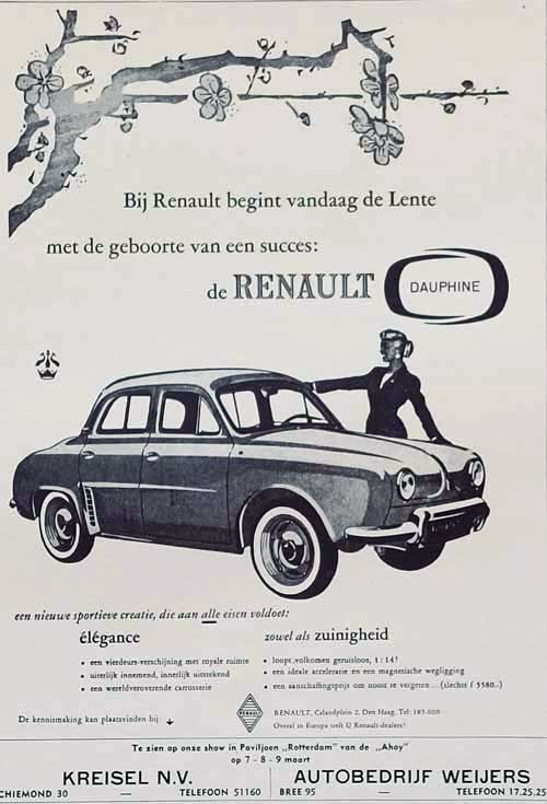 renault dauphine 19560000 renault
