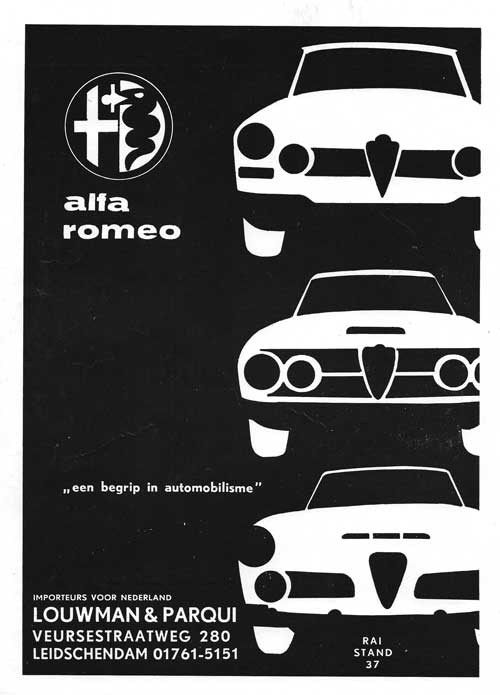 Alfa Romeo 196301 louwman parqui Autovisie