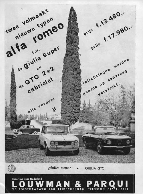 Alfa Romeo 19650611 louwman parqui Autovisie 1