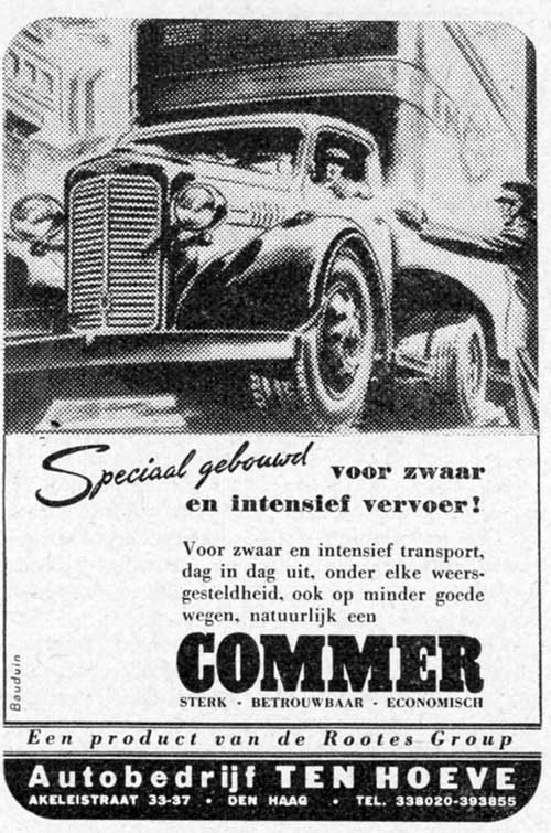 Commer 19480500 hoeve AMT 2