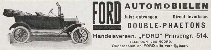 Ford deel 2 Afbeelding 1 Ford 1916 12 13 Revue der Sporten