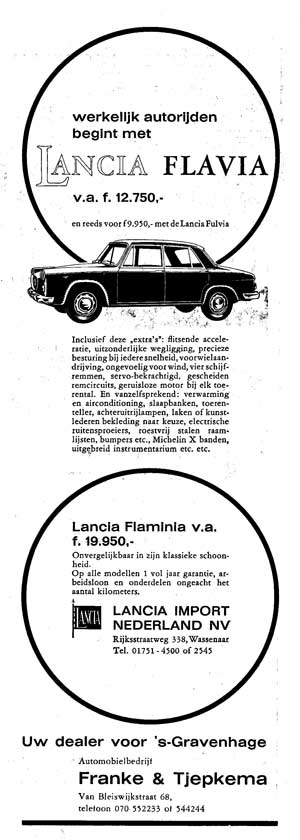 Lancia 19650326 lancia import Autovisie