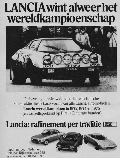 Lancia 19751200 itola Autokampioen