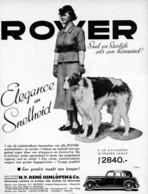 Rover 19370724 hinlopen Auto 7