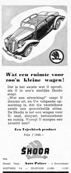 Skoda 19380528 auto palace Auto 12