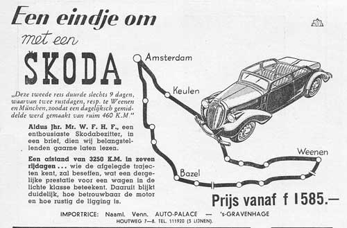 Skoda 19390520 auto palace Autokampioen 20 mei 1939