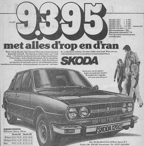 Skoda 19810416 de binckhorst De Nieuwe Krant 16 april 1981