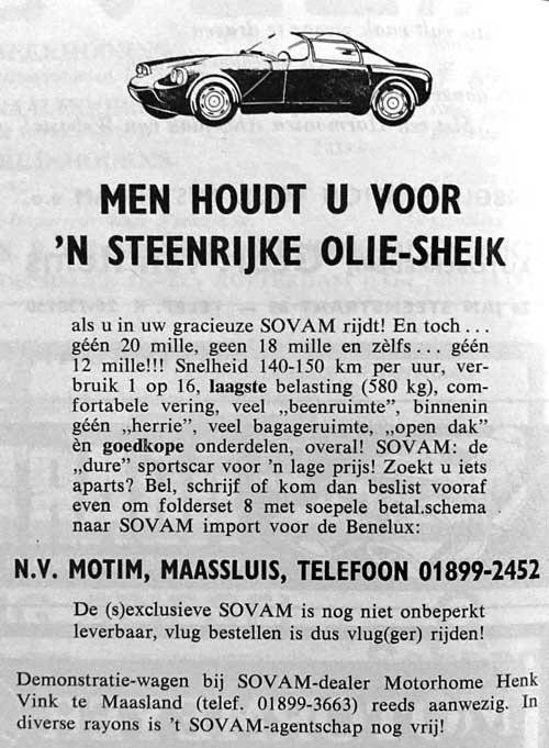 Sovam 19660000 motim