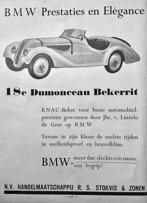 bmw 19370000 stokvis dumonceau