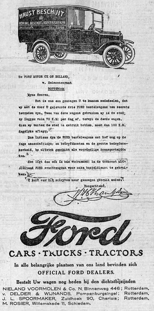 ford 19240712 Ford motor cy avondblad