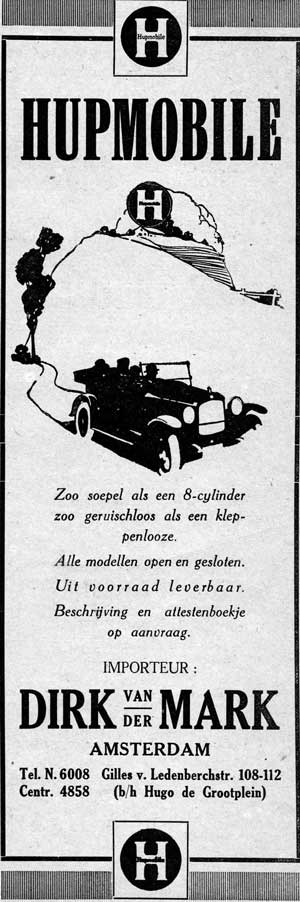 hupmobile 19220727 dirk mark
