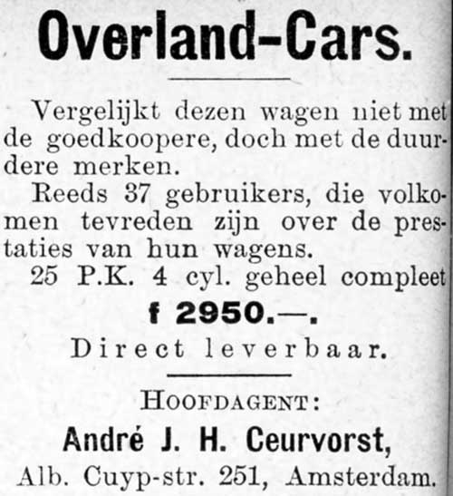 overland 19120900 ceurvorst