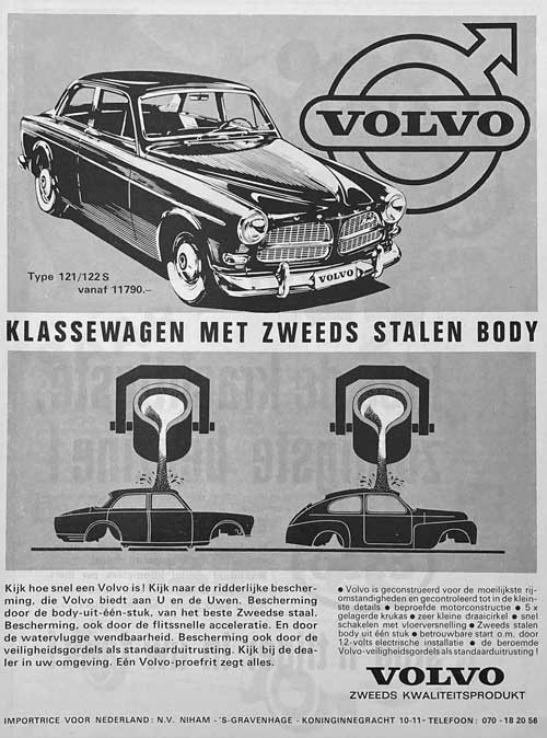volvo 121 122s 19640000 niham