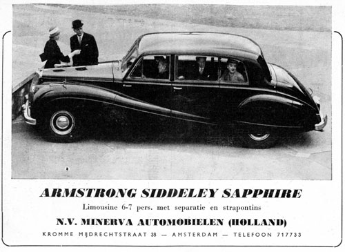 Armstrong Siddeley 19571024 mineva De Auto
