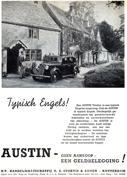 Austin 19390504 stokvis Auto