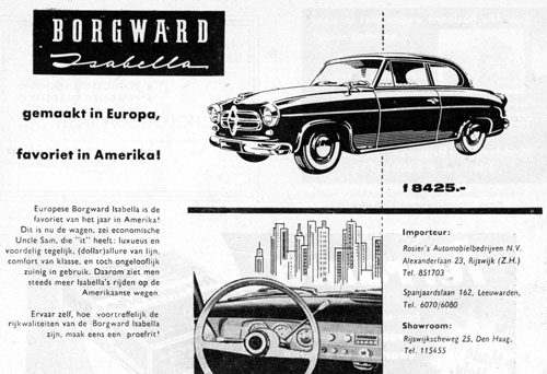 Borgward 19570622 rosier De Auto 4