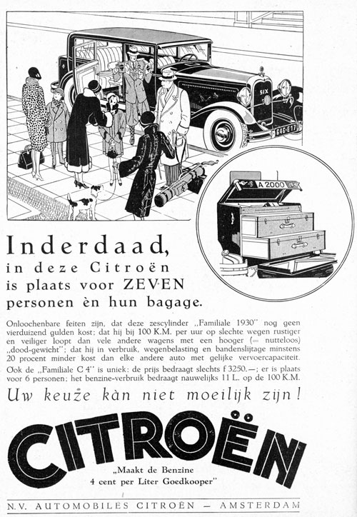 Citroen 19290914 automobiles citroen De Auto