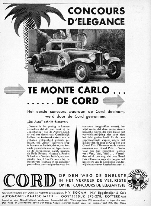 Cord 19290514 De eggelmeijer Auto 5
