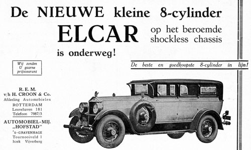 Elcar 19280215 croon De Auto
