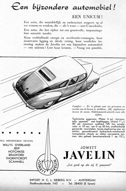 Jowet 19500401 sieberg De Auto