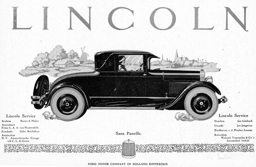 Lincoln 19270824 ford De Auto