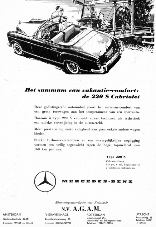 Mercedes 19590514 agam De Auto