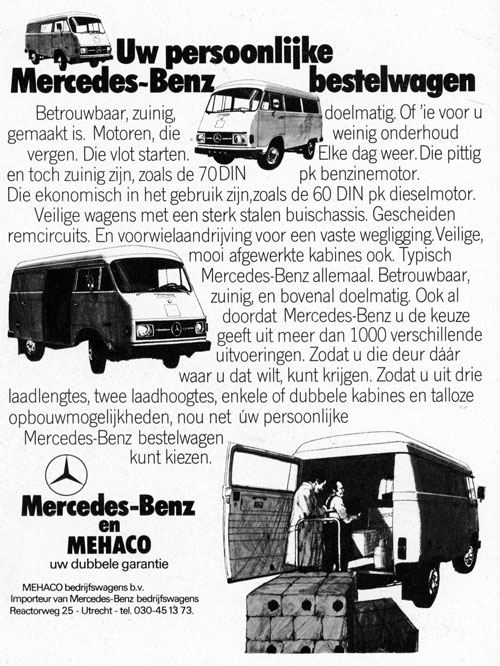 Mercedes 19751201 mehaco Diesel 4