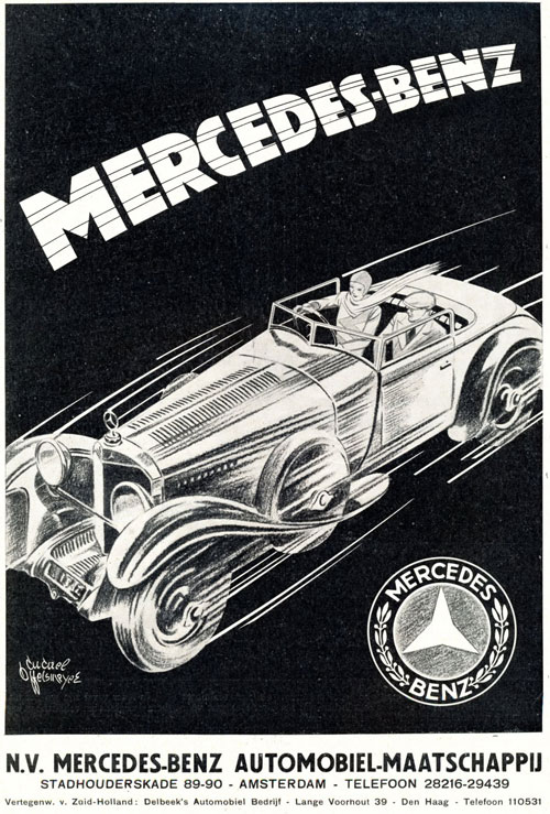 Mercedes benz 19310000 mb automobiel maatschapppij