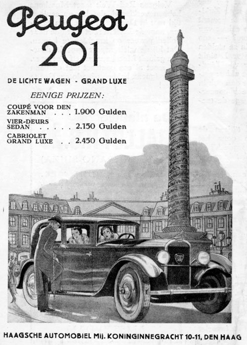 Peugeot 201 19310000 ham