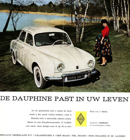 Renault 19590514 renault De Auto 1