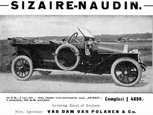 Sizaire 19140709 dam polanen Auto