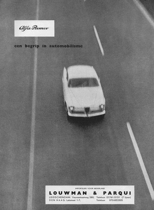 alfa romeo 19610804 louwman parqui Autovisie
