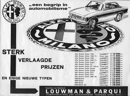 alfa romeo 19660520 louwman parqui Autovisie 1