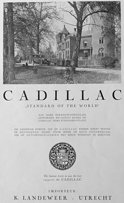 cadillac 19250300 landeweer