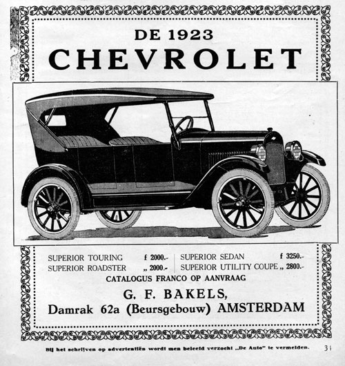 chevrolet 19230314 bakels