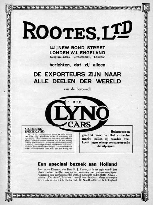 clyno 19250114 rootes