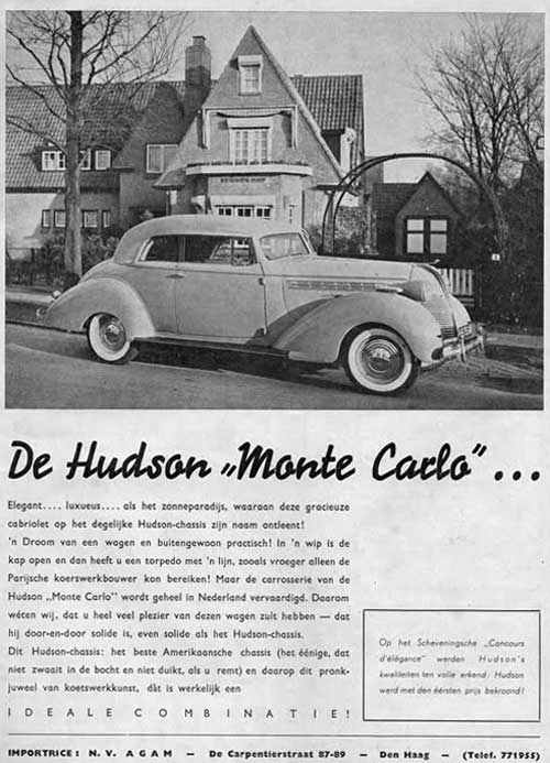 hudson 19370000 agam monte carlo