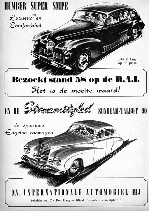 humber Sunbeam 19500401 iam De Auto 7