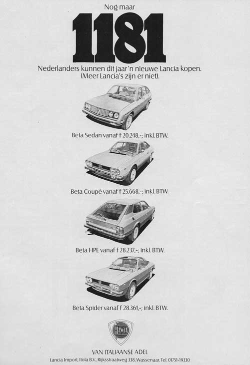 lancia 19780422 itola Autovisie