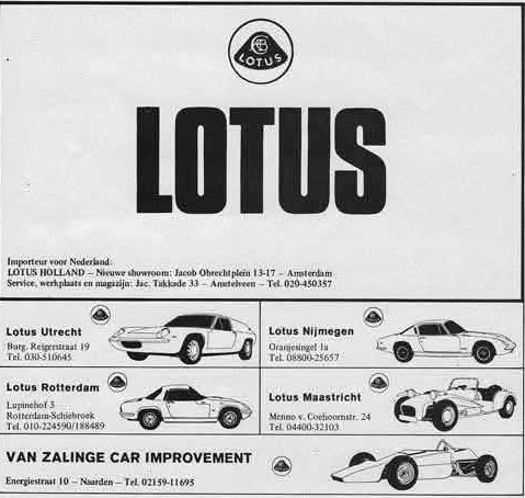 lotus 19740000 lotus nederland met dealers