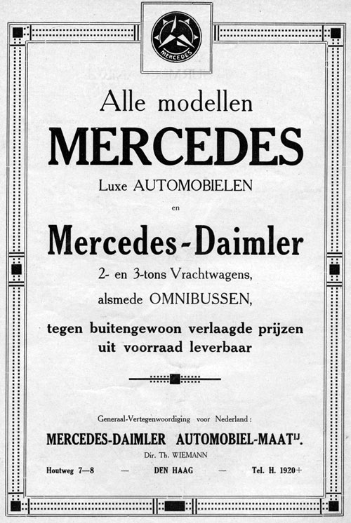 mercedes 19230117 mercedes daimler