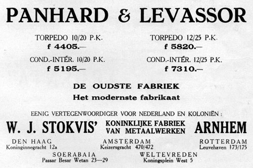 panhard levassor 19230221 stokvis