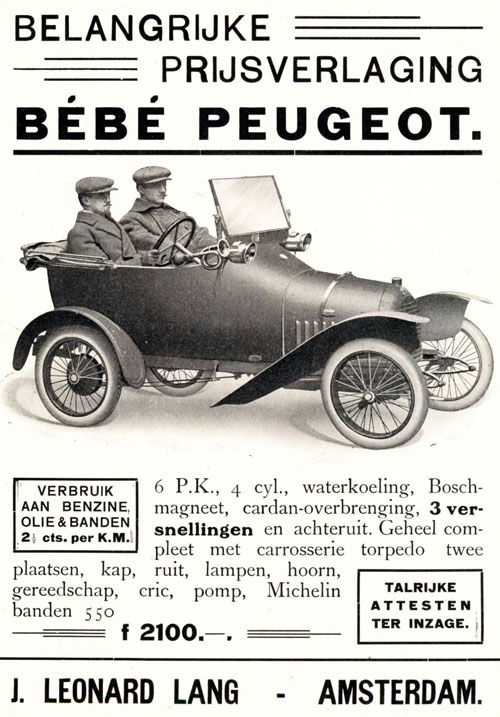 peugeot bebe 19140000 leonard lang