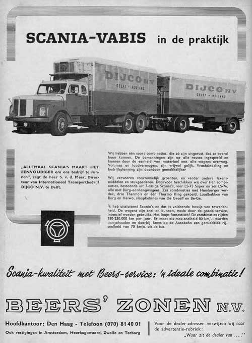 scania 1964 beers