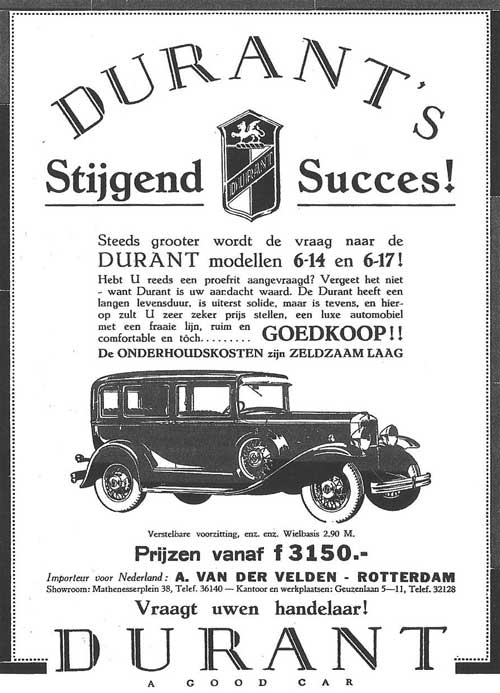 Durant-1931-vandervelden