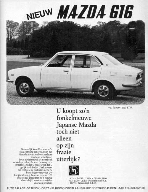 Mazda 19701204 auto palace AV