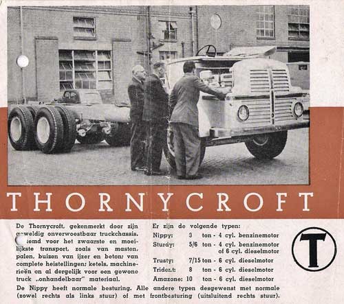 Thornycroft chassis thornycroft-1950-sieberg
