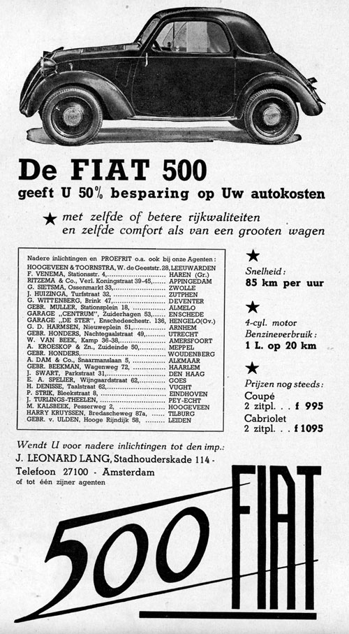 FIAT 19361210 leonard lang Auto 8