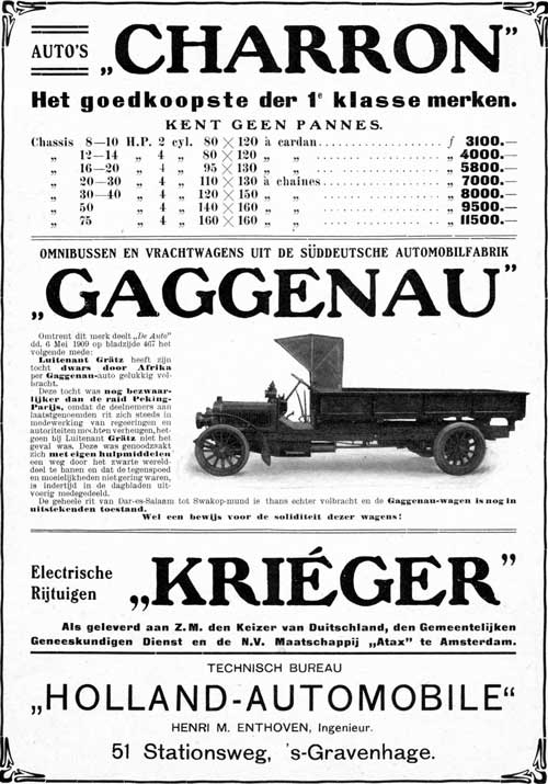 charron-gaggenau-krieger-1909-08-05-holland-automobile